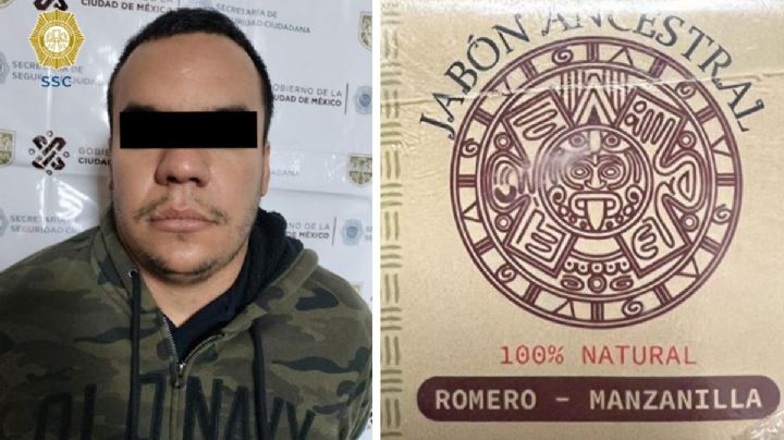 Colombianos que escondían droga en jabones artesanales son detenidos en la Miguel Hidalgo