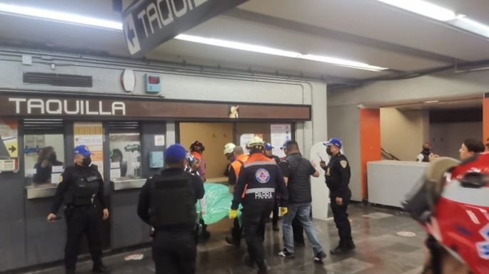 Una persona murió al ser arrollada por un convoy en la estación Chilpancingo de la Línea 9