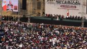 La plana mayor de la 4T, en primera fila durante la concentración de AMLO en el zócalo