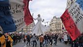 Las multitudinarias manifestaciones que Macron no ve ni escucha