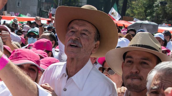 "Vertebrados e invertebrados": así describe Fox a quienes asistirán al mitin de AMLO en el Zócalo