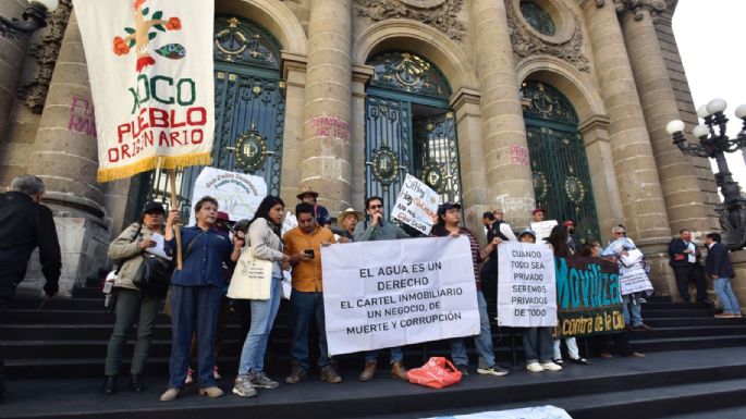 Sheinbaum: no tienen sentido las protestas contra la reforma sobre acceso al agua