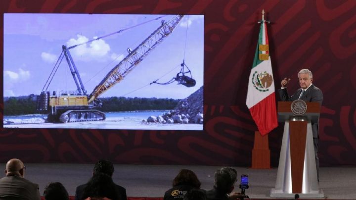 AMLO pide a panel internacional considerar el ecocidio que Vulcan generó en Playa del Carmen