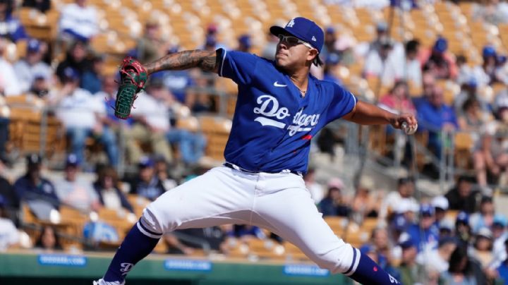 Julio Urías será el lanzador abridor de los Dodgers en el Opening Day