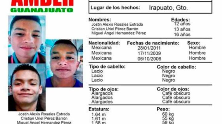 Desaparecen 8 menores de edad en los últimos 4 días en Guanajuato