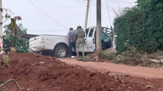 Detienen a jefe policial durante enfrentamiento entre marinos y delincuentes en Veracruz