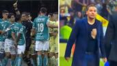 Rodillazo del árbitro, técnicos expulsados, 3 goles anulados: Así fue el polémico América vs. León (Video)
