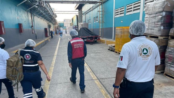 Colima: Diez intoxicados por derrame tóxico en empresa Marindustrias