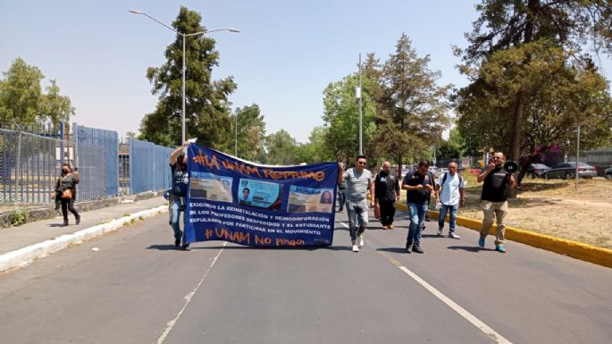 Académicos protestan contra la reincorporación de Lorenzo Córdova a la UNAM (Video)