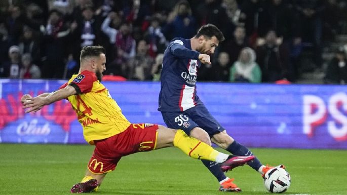 Con goles de Messi y Mbappé, París Saint-Germain amansa a Lens y se aleja