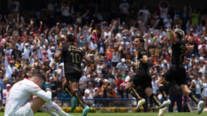 Pumas ganó 3-1 a Toluca