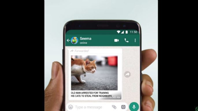 WhatsApp ya permite modificar o añadir texto a los archivos reenviados