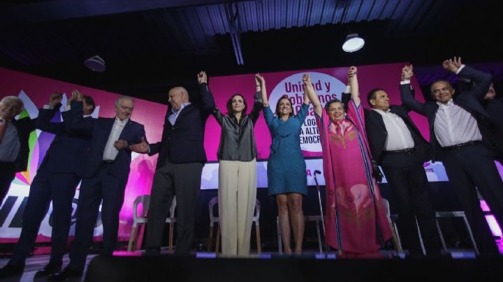 Gritan "unidad" al arrancar la pasarela de presidenciables de oposición (Video)