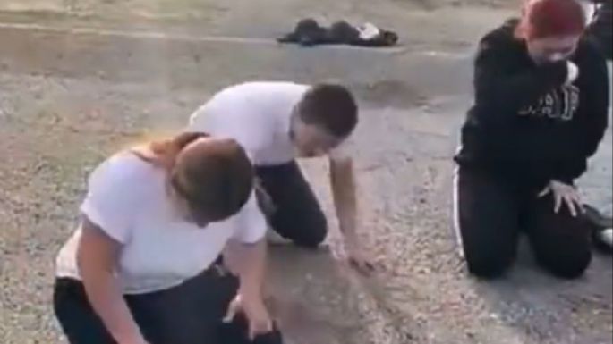 Instructora rocía gas lacrimógeno a cadetes y los exhibe por redes sociales en Sonora (Video)