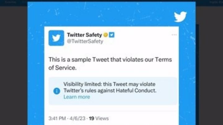 Twitter advertirá sobre tuits que violen las políticas de odio