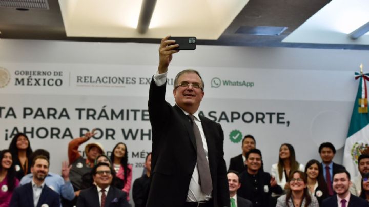 Ya se podrá programar citas en los consulados de México en EU vía Whatsapp: Marcelo Ebrard