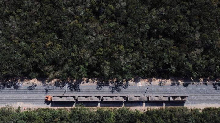 Ambientalistas logran suspensión provisional contra la descarga de balasto para el Tren Maya