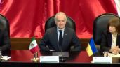 Santiago Creel reconoce ‘valentía’ de Volodimir Zelenski ante invasión de Ucrania
