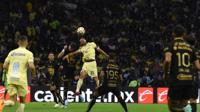 América y Pumas empatan 1-1 en el estadio Azteca