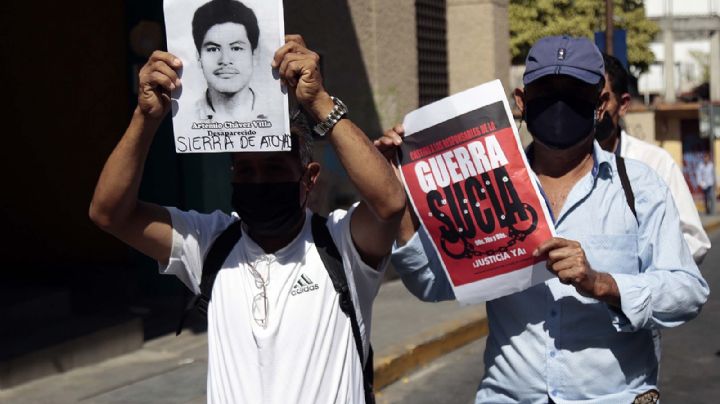 Cadáveres de víctimas de la Guerra Sucia en Guerrero podrían ser exhumados