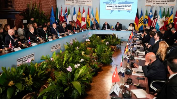 Conferencia internacional pide elecciones libres en Venezuela y levantar las sanciones