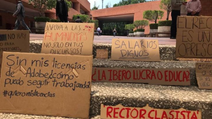 Disminución de becas, aumento de colegiaturas y opacidad generan protestas en la Ibero (Video)