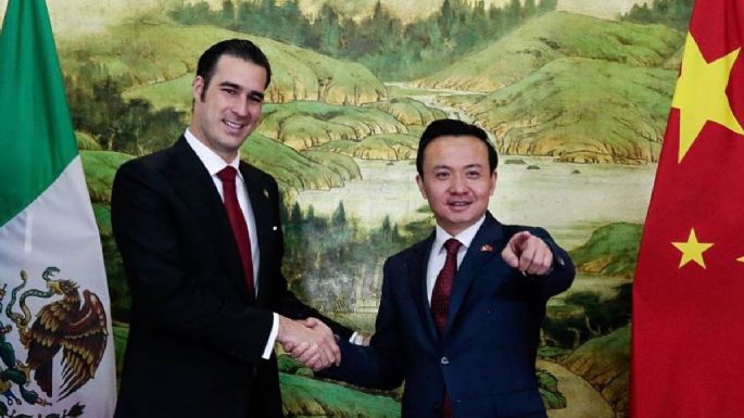 Torruco Garza dialoga con embajador de China sobre reactivar el tren de pasajeros en México