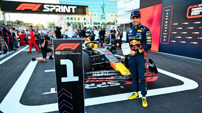 “Checo” Pérez gana la carrera sprint del Gran Premio de Azerbaiyán