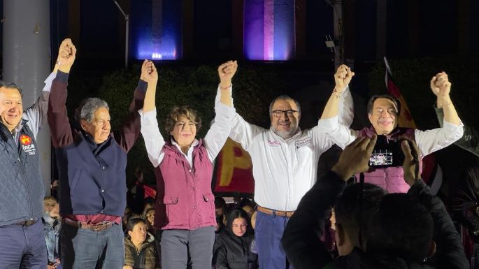 Delfina Gómez arranca campaña y asegura que los mexiquense "ya quieren el cambio"