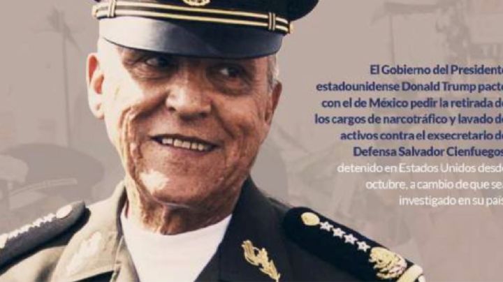 Circula versión falsa del libro "A sus órdenes, mi general" sobre Salvador Cienfuegos