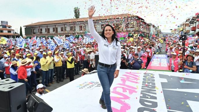 Alejandra del Moral promete que si gana Salario Familiar será de 3 mil pesos