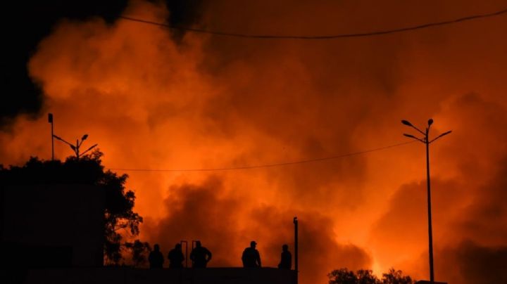 Reportan fuerte incendio en la Central de Abasto de la CDMX (Video)