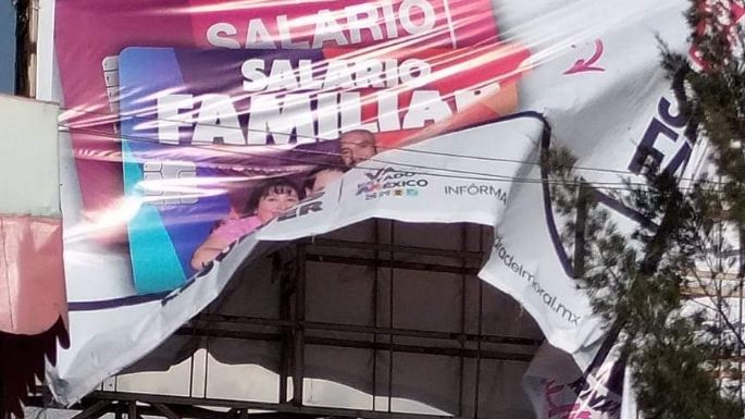 PRI denuncia retiro de espectaculares de Alejandra del Moral por gobierno morenista de Chimalhuacán