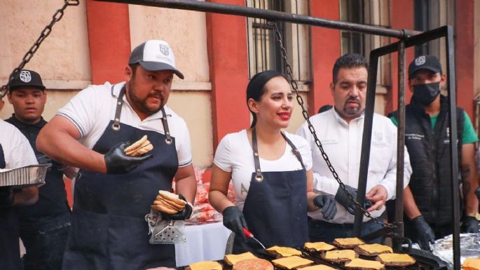 Sandra Cuevas anuncia limpia en el parque Río de Janeiro