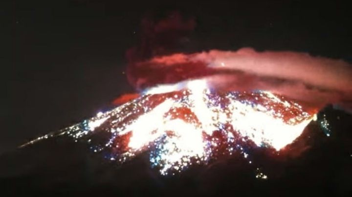 Fuerte explosión del Popocatépetl; alerta amarilla fase 2