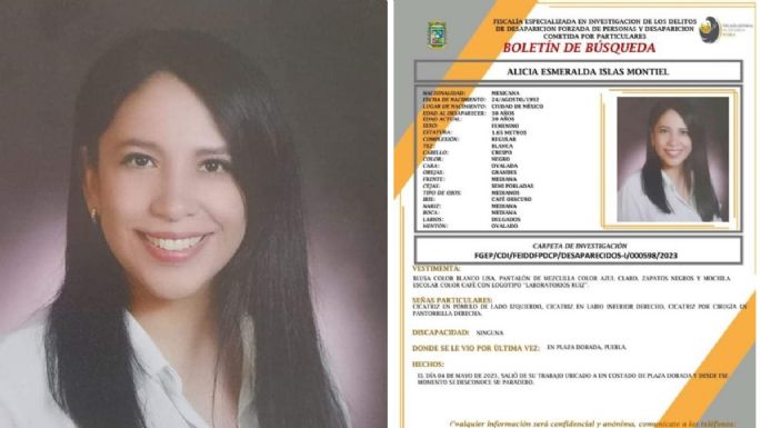 Novio estranguló a Alicia Esmeralda por ataque de celos, confirma fiscalía de Puebla