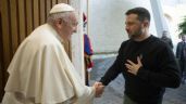 El papa Francisco se reúne con el presidente ucraniano Volodimir Zelenskyy en el Vaticano