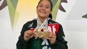 La halterista mexicana, Mariana García, gana tres medallas de oro en Campeonato Panamericano