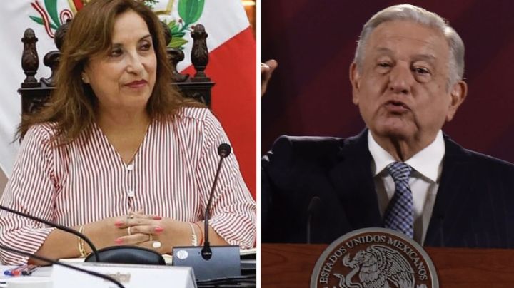 AMLO llama usurpadora a Dina Boluarte y niega señalamiento de que pretenda ser dictador