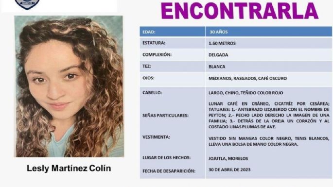 Hallan en Guerrero un cadáver con las características de Lesly Martínez Collín