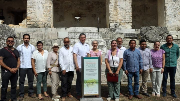 Concluye proyecto binacional para preservar edificaciones mayas en Palenque