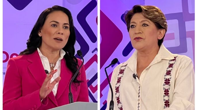 Mesura y propuestas recicladas en el segundo debate de Delfina Gómez y Alejandra del Moral