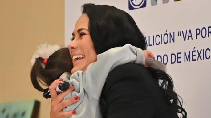 Alejandra del Moral realiza evento de campaña con niños; Morena acusa que los utiliza