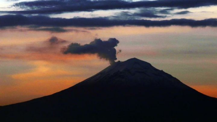 Popocatépetl regresa a semáforo amarillo ante menor actividad
