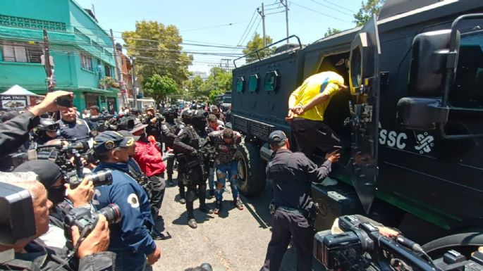 Capturan en Tláhuac a cuatro presuntos integrantes de “Los Gastones”