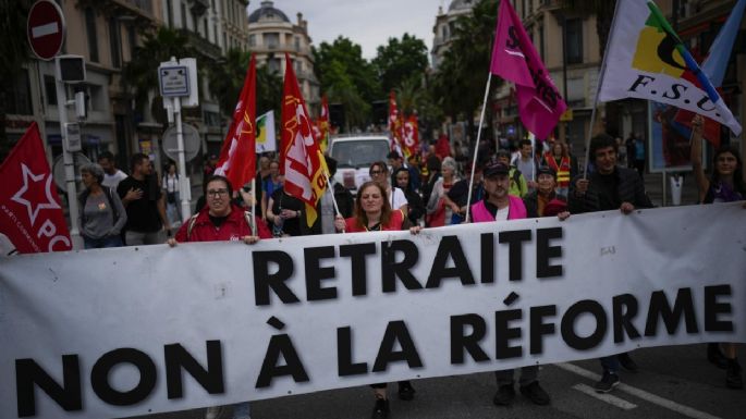 Protestas por reforma de pensiones en Francia llegan al Festival de Cannes