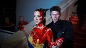 Ucraniana protesta con sangre falsa en el festival de Cannes
