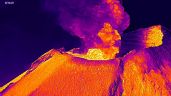 Así se ve el impresionante cráter del Popocatépetl desde un dron de la Marina (Videos)