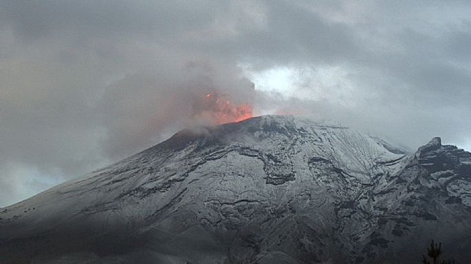 Ante baja en la actividad del Popocatépetl, 40 municipios de Puebla regresan a clases presenciales