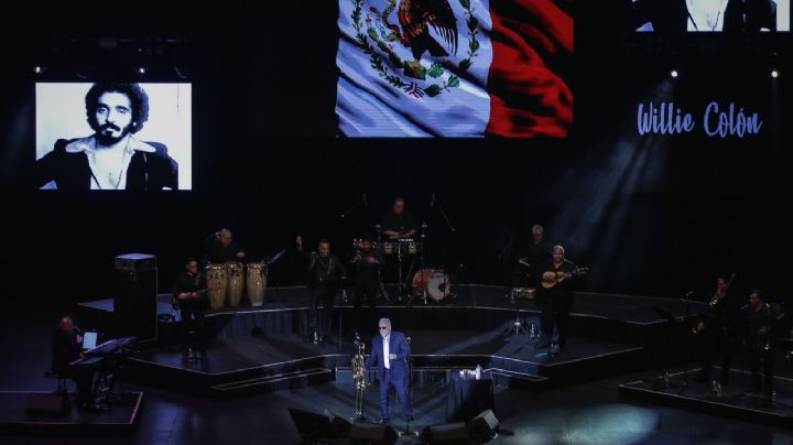 Willie Colón, emotiva velada salsera en el Auditorio Nacional (Video)